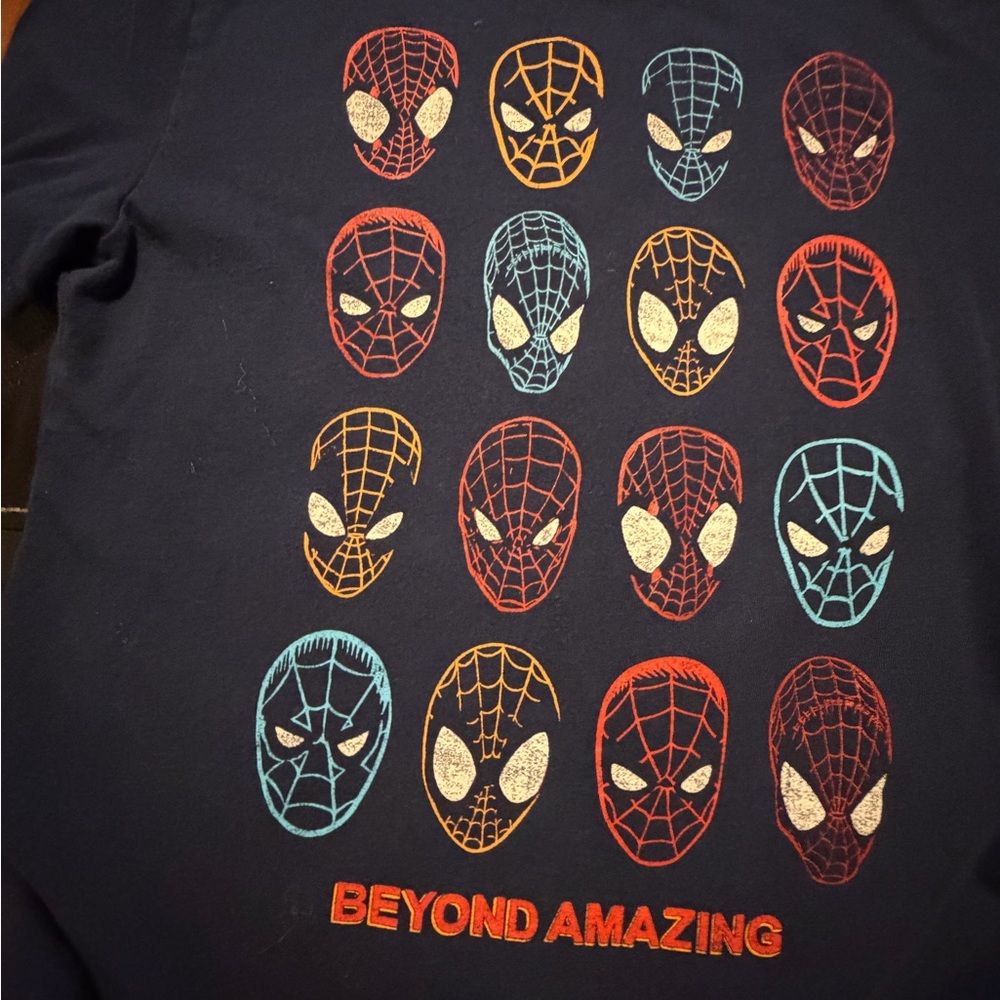 GAP KIDS X MARVEL SPIDER-MAN NAVY BLUE T-SHIRT